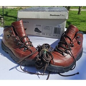 Dunham Shoes Womens 8.5 B  Vintage Mountaineering Hiking Leather Waterproof New